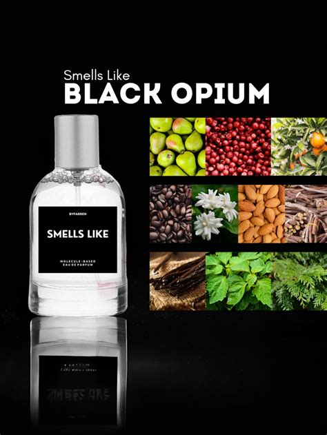 black opium smells like.